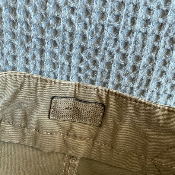 Mother Women’s Khaki Wide Leg Pants High Rise Button Fly Fit 26 Casual Pants - Picture 5 of 9